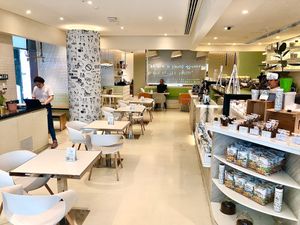 Interior  at Flow  in Dubai