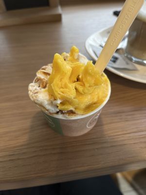 Vegan icecream  at Gelateria La Romana in Dusseldorf