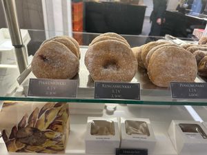 Donut options  at Kosken Leipomo - Hansa in Turku