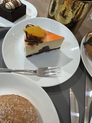 Chocolate orange cheesecake  at Kosken Leipomo - Hansa in Turku
