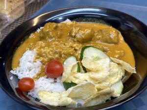 Nonya Rendang Curry Rice 娘惹仁当咖喱饭  at Another Wan 再来一碗 in Central Singapore