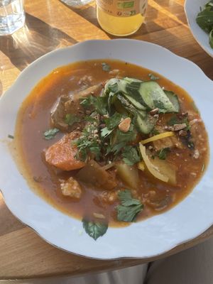 Vegan coco curry  at Keïli in Paris