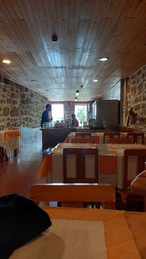 Interior downstairs at O Oriente no Porto in Porto