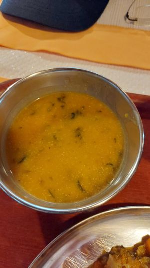 Vegetable soup at O Oriente no Porto in Porto