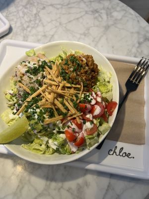 Quinoa Taco Saladd  at chloe in New York City