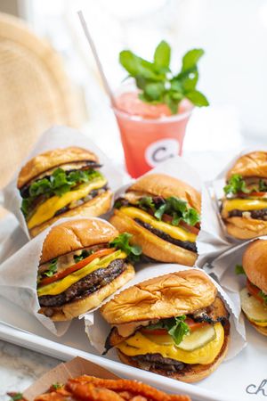 Classic Burgers at chloe in New York City
