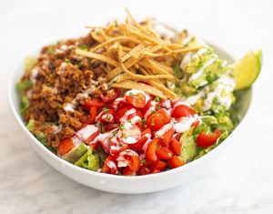 Quinoa Taco Salad at chloe in New York City