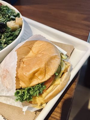 Classic Burgerr  at chloe in New York City