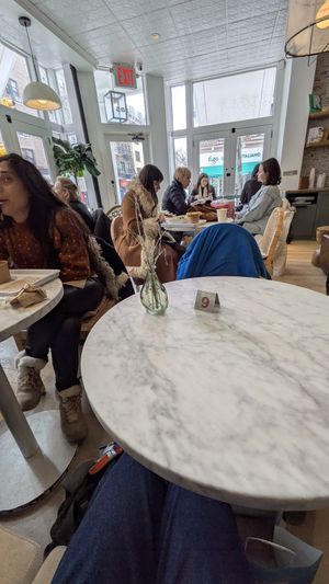 Busy interior! at chloe in New York City