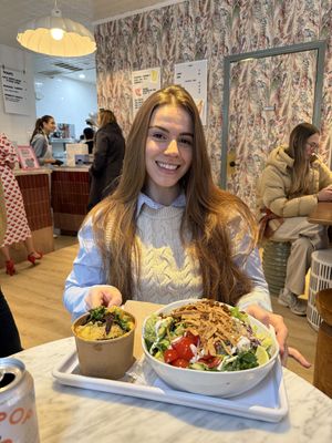 Huge portions   at chloe in New York City