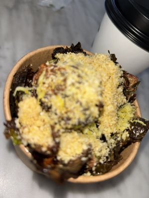 Maple Brussel sprouts   at chloe in New York City