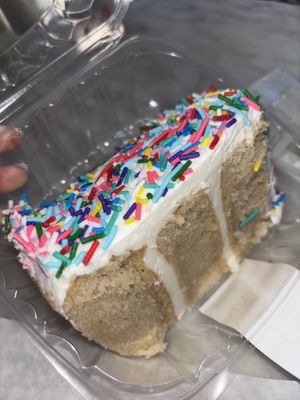 Vanilla sprinkle cake (huge)   at chloe in New York City