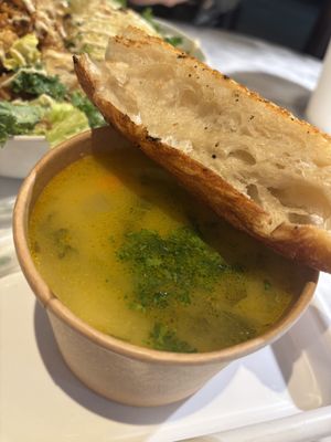 Kale soup   at chloe in New York City