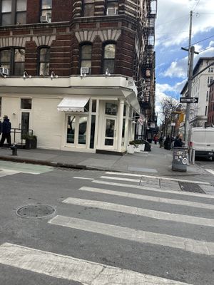 Outside  at chloe in New York City