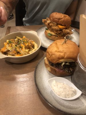 Burgers  at O Gambuzino Burger Clube in Lisbon