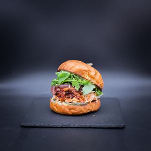 BBQ Burger at O Gambuzino Burger Clube in Lisbon