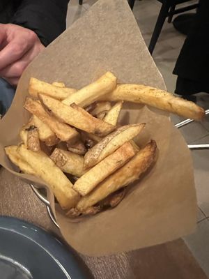 Skin fries!   at O Gambuzino Burger Clube in Lisbon