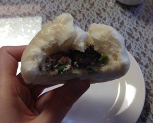 steamed bun (bao) at An Hy Quan in Albuquerque