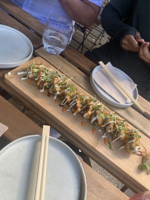 Crab roll  at Ima in London