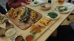 An impressive spread at Ima in London