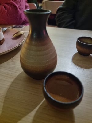 Amazing Sake to finish the evening #Veganuary at Ima in London