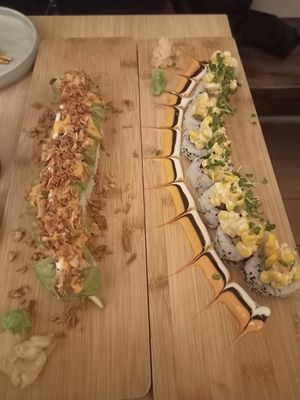 Dragon fly and corn at Ima in London