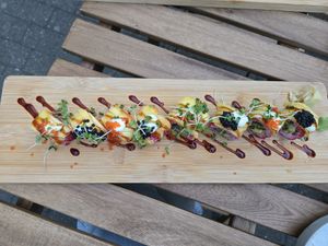 Mango-kissed 'tuna' at Ima in London