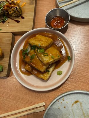 Teriyaki tofu mountains at Ima in London