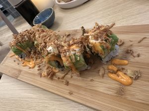 Umami dragon roll  at Ima in London