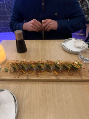 Veggie sushi  at Ima in London