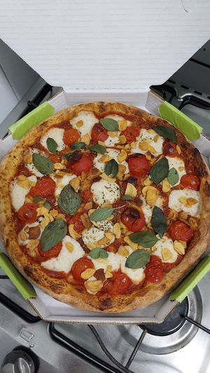 Marguerita especial at Forneria Original in Sao Paulo