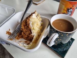Best baked goods I've had since going vegan. Discovered at the Northern Vegan Festival. I bought quite a lot, but ate it all very quickly (which is why I've only got a picture of h at Teatime Collective in Manchester