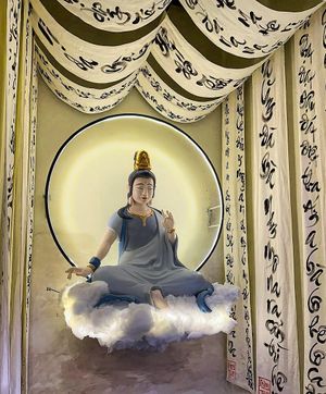 Tầng Phật at Tue Garden Vegetarian Restaurant - Nguyen Binh in Ho Chi Minh City