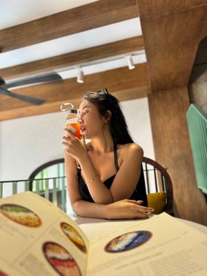 Carrot juice  at iVegan Supershop Nha Trang - Healthy Plant Based Cafe in Nha Trang