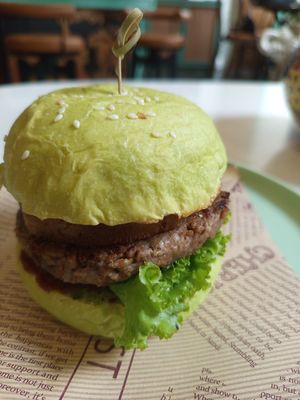 Beyond burger was amazing  at iVegan Supershop Nha Trang - Healthy Plant Based Cafe in Nha Trang
