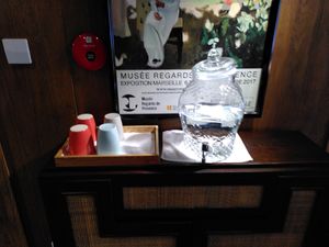 They have free drinking water at iVegan Supershop Nha Trang - Healthy Plant Based Cafe in Nha Trang