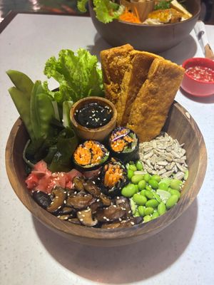 I ordered the Tokyo Salad Bowl, and the flavors were exceptional—fresh, vibrant, and perfectly balanced. This restaurant stands out for offering dishes that aren’t typically av at iVegan Supershop Nha Trang - Healthy Plant Based Cafe in Nha Trang