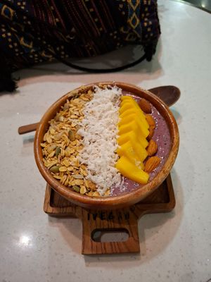 Acai smoothie bowl at iVegan Supershop Nha Trang - Healthy Plant Based Cafe in Nha Trang