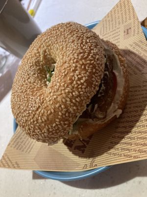 Bagel  at iVegan Supershop Nha Trang - Healthy Plant Based Cafe in Nha Trang