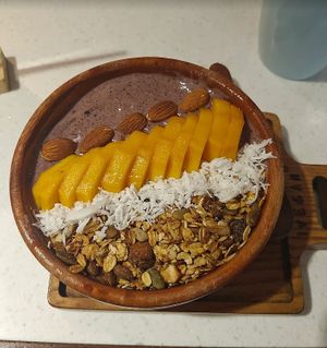 acai smoothie bowl  at iVegan Supershop Nha Trang - Healthy Plant Based Cafe in Nha Trang