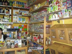 Inside Bio Market Hili in Belgrade, Serbia at Bio Market Hili in Belgrade