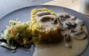 lunch menu  at Vegan Bar in Bratislava