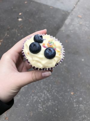best cup cake in the town at Vegan Bar in Bratislava
