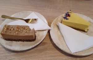 Raw Cakes at Naturella in Zurich