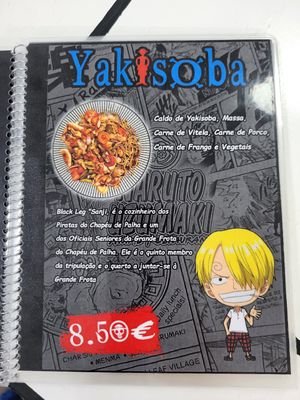 Can be made vegan as well at Naruto Uzumaki in Braga