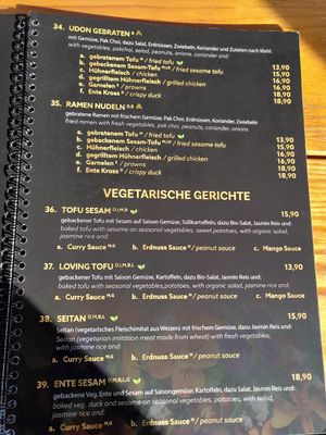 Menu at Reisland Garbsen in Garbsen