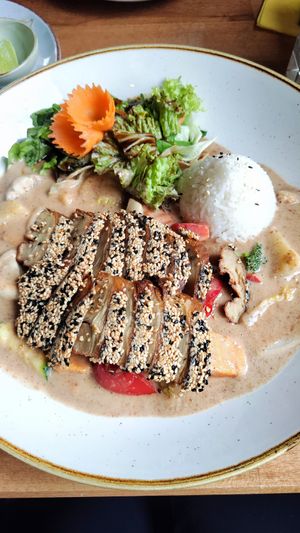 Sesame duck at Reisland Garbsen in Garbsen