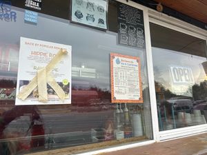 2 vegan food options only and they’re sweets. at The Good Karma Cafe in West Vancouver