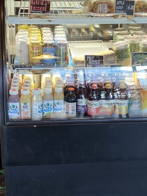 Some of the drinks at Zephyr Cafe in Squamish