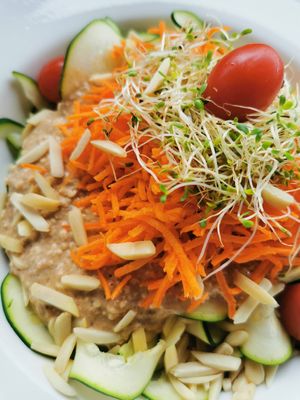 Nude Pad Thai at Zephyr Cafe in Squamish